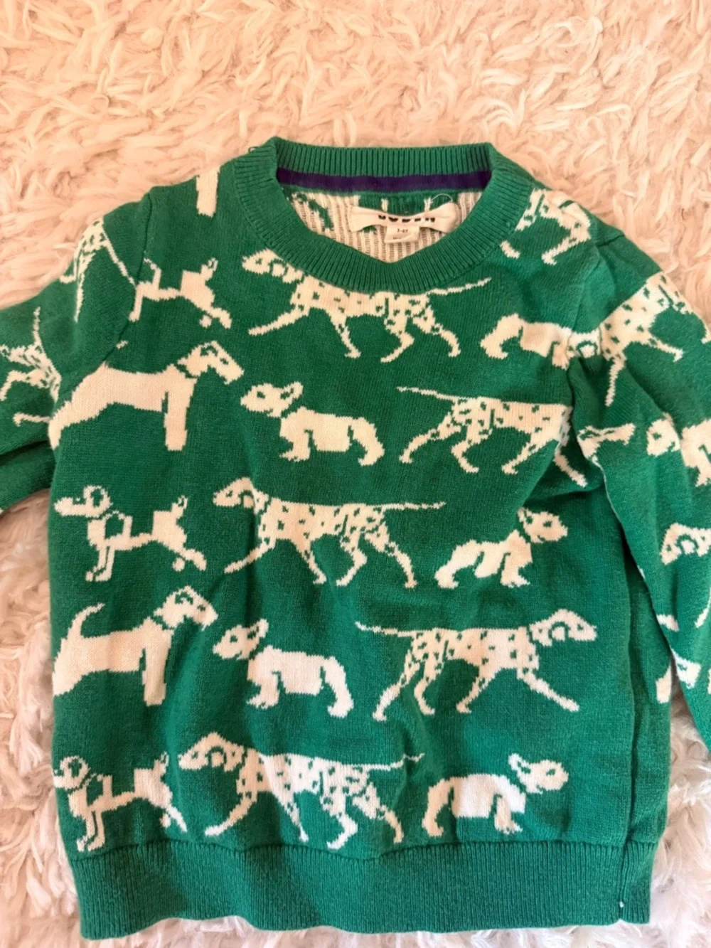 Mini Boden playful green